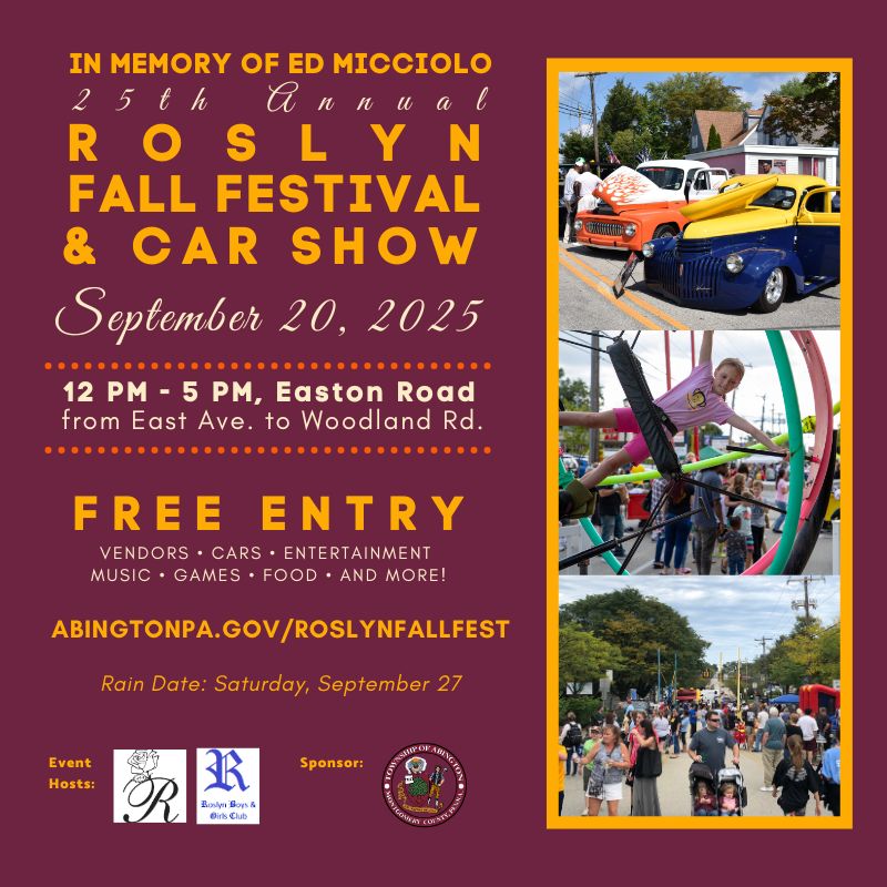 Website Graphic Roslyn Fall Fest 2025
