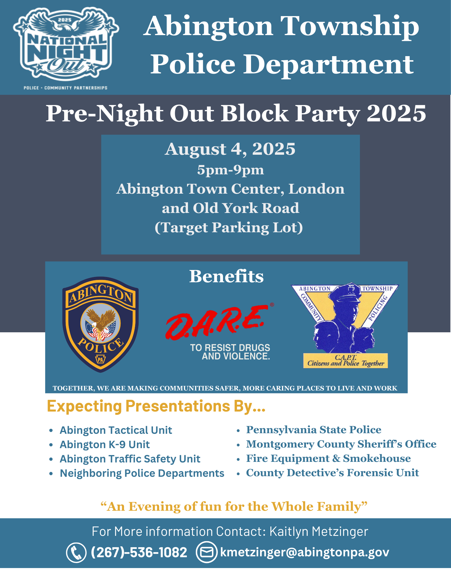 Pre Night Out 2025 Flyer