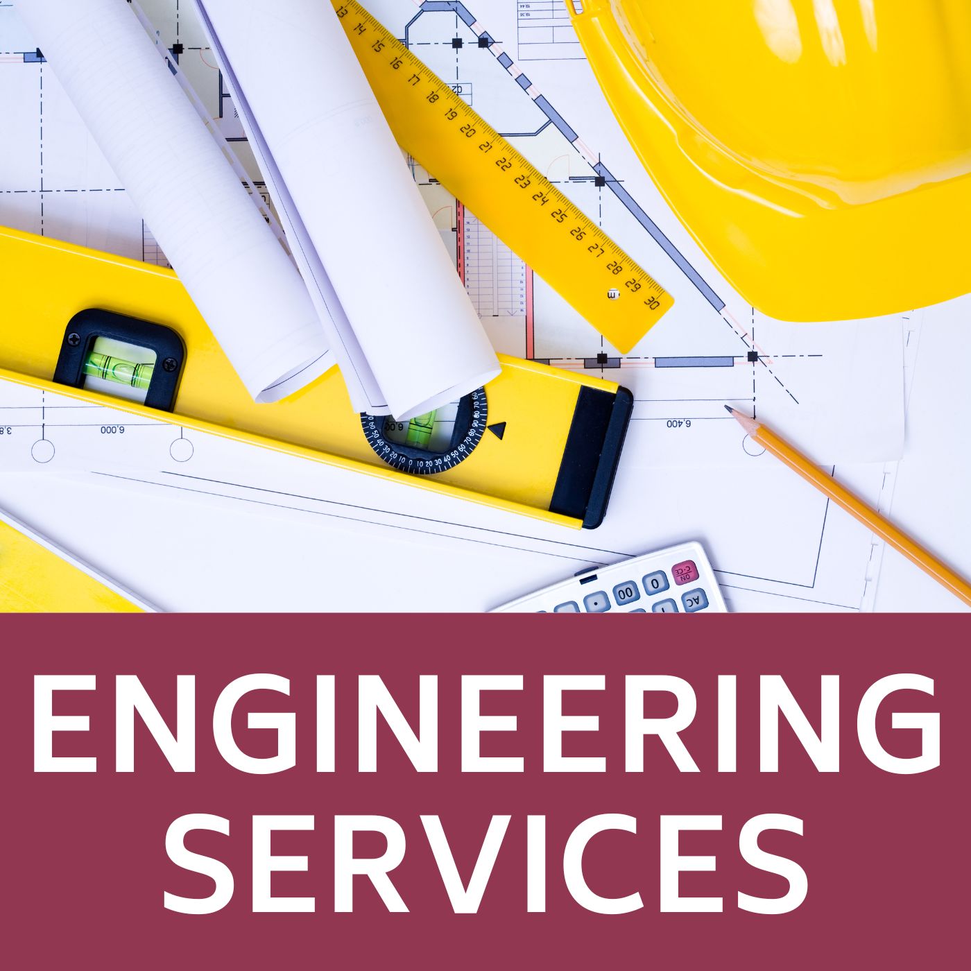 Engineering Services icon that links to a webpage with information about engineering services