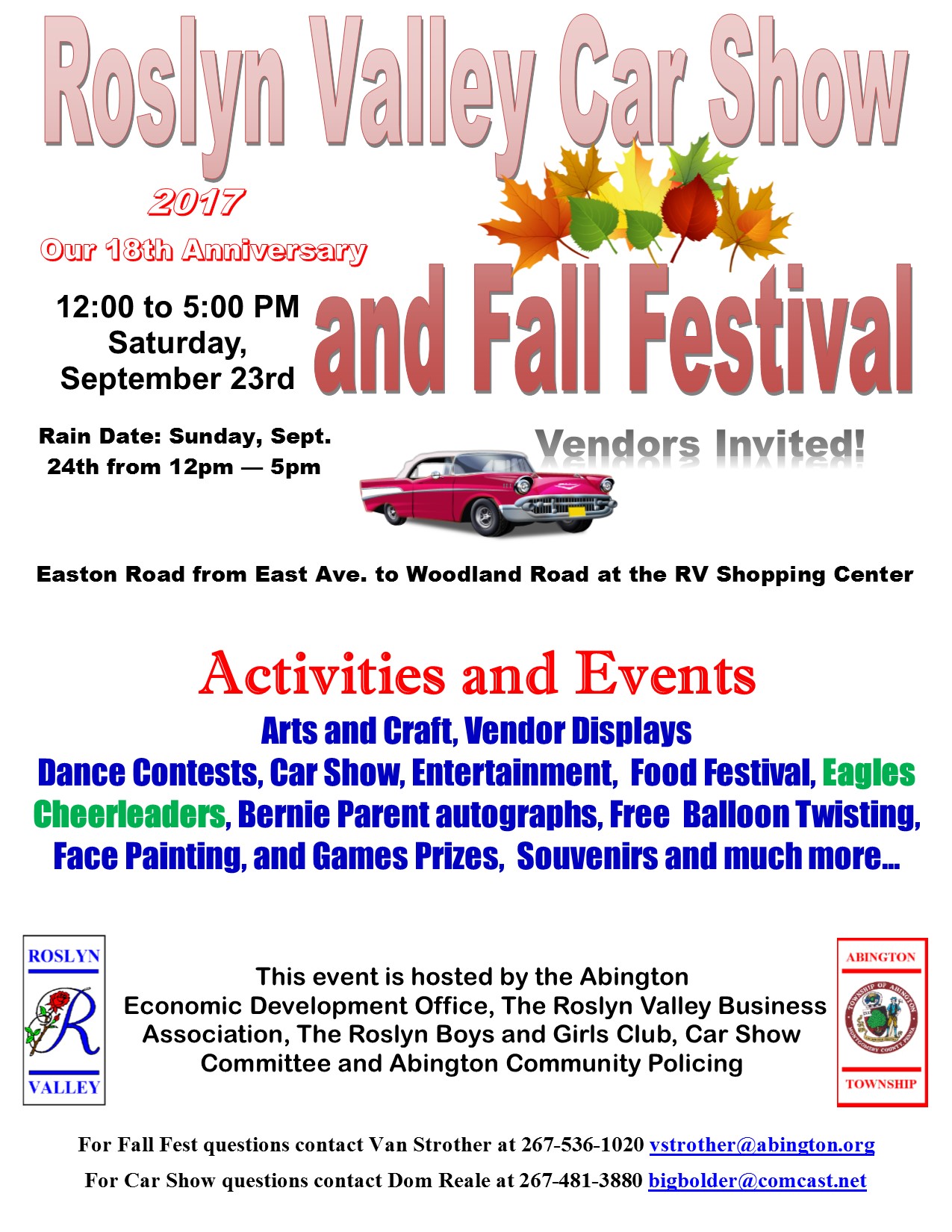 Roslyn Car Show 2017 flyer jpg