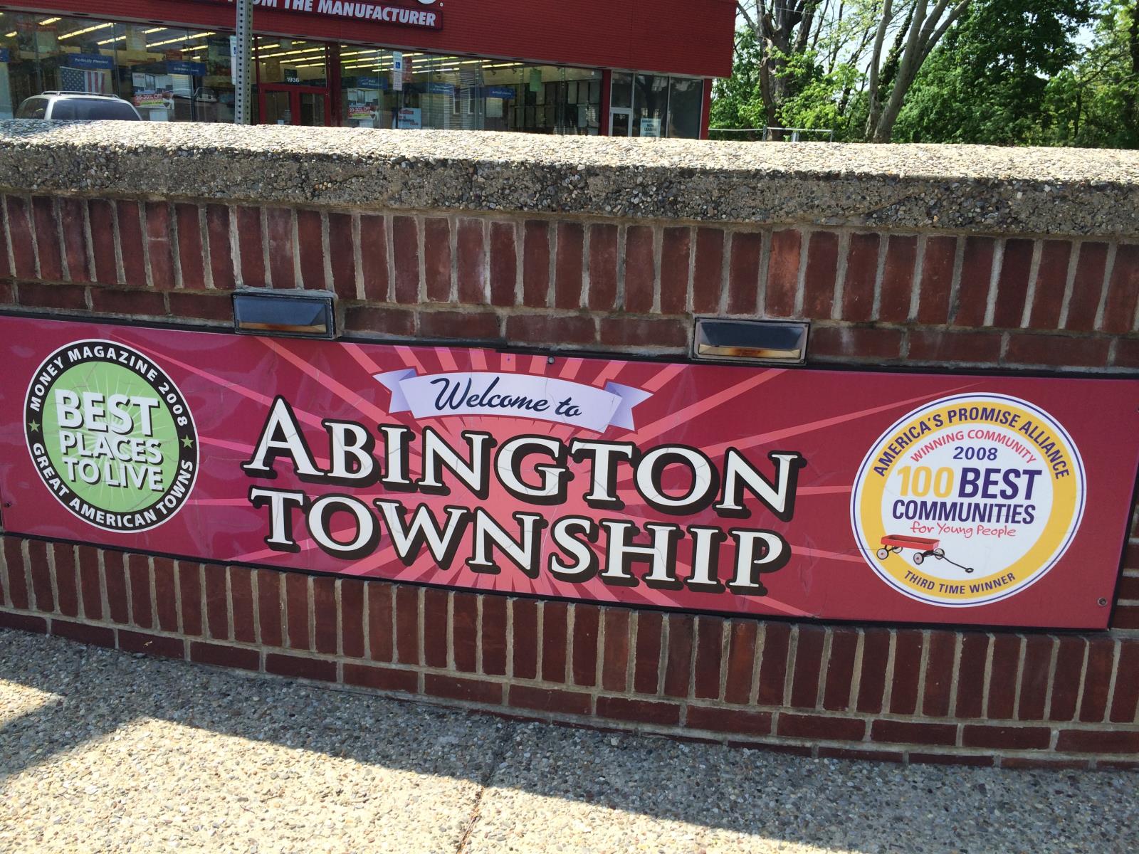 Abington sign